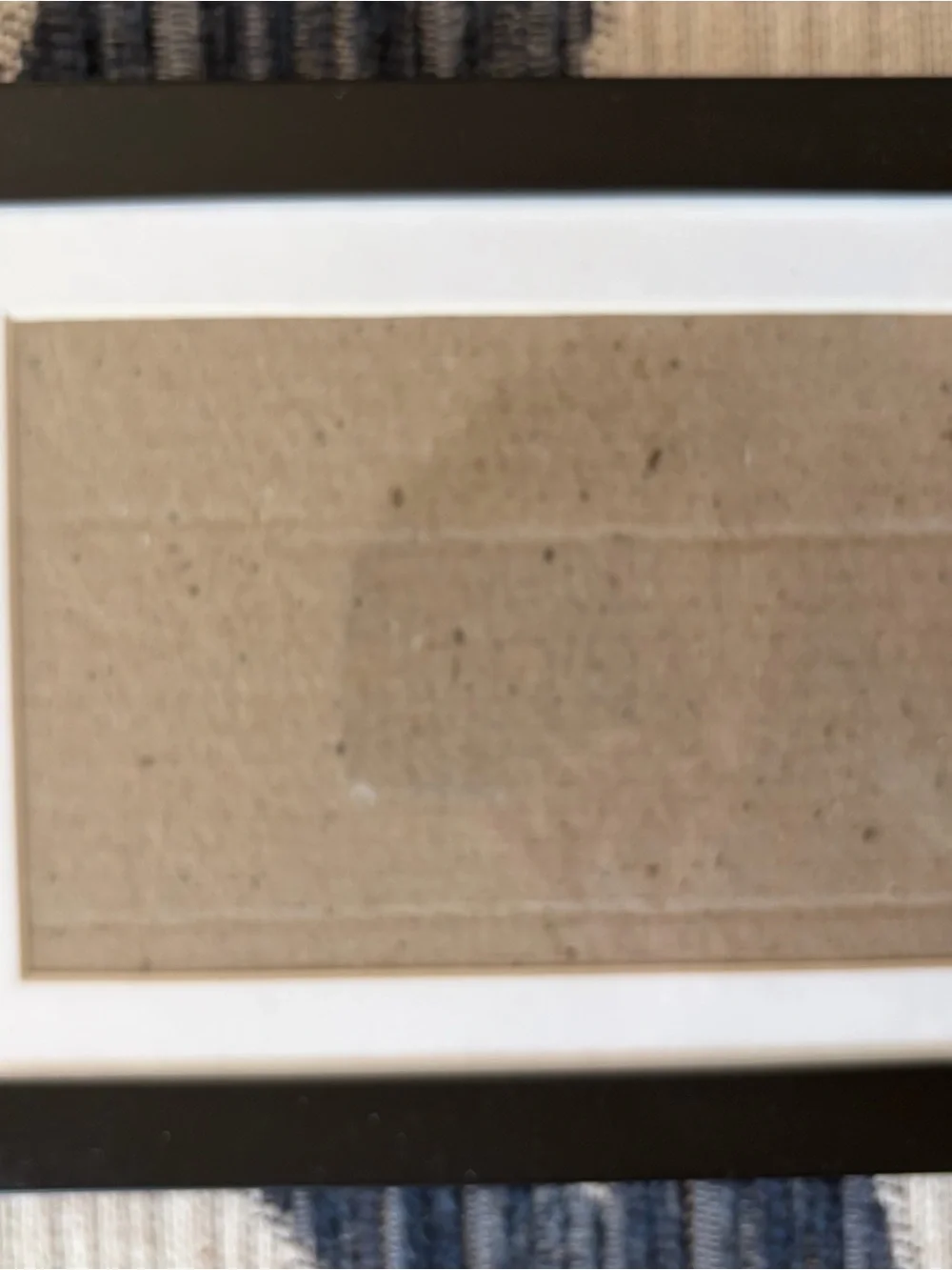 Bundle of 2 Photo Frames with White Mats for 4x6 Photos